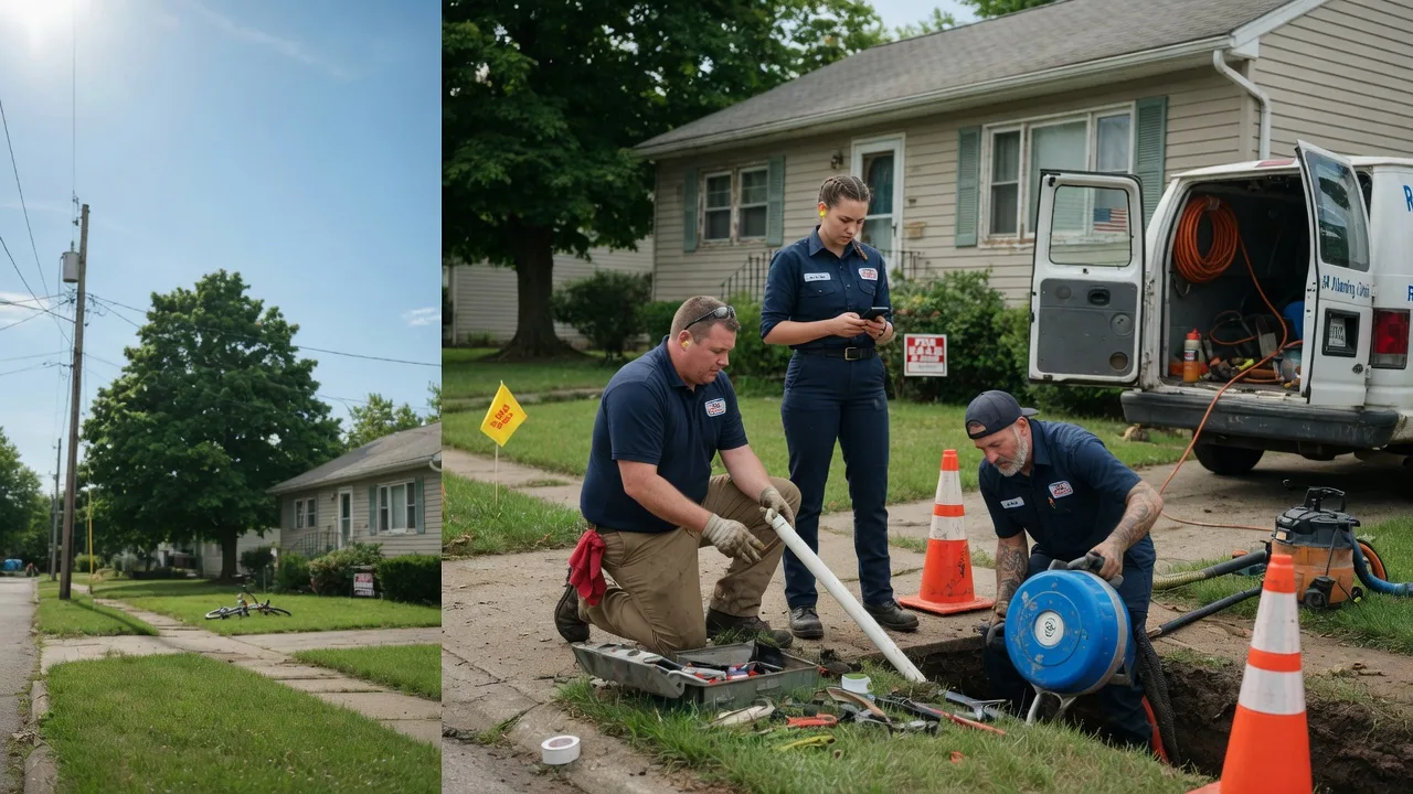 Sewer Line Repair in Kaw City, OK near me